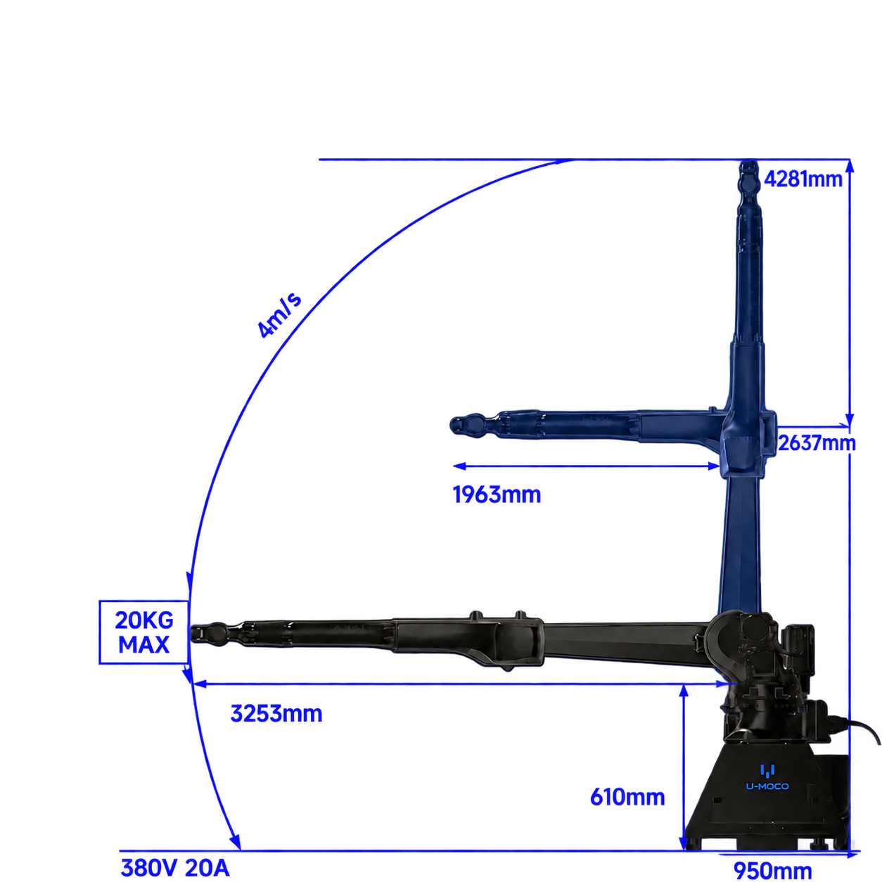 EXT Dimension Diagram