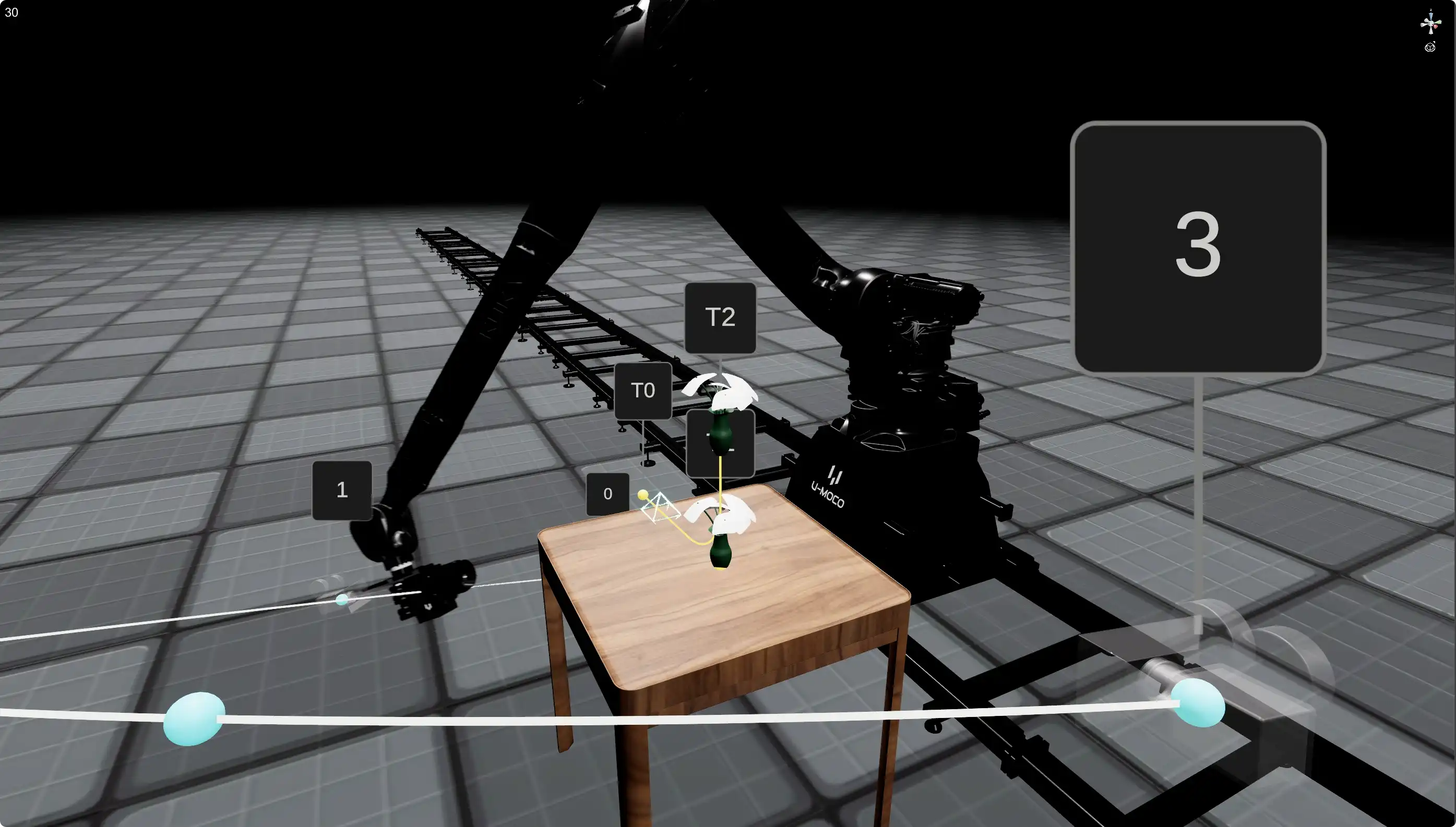U-MOCO OS 3D previs interface
